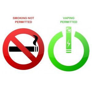not for e cig or vape Don't Be Fooled By E-Cigarettes Poster – School Nurse Supply main image 0
